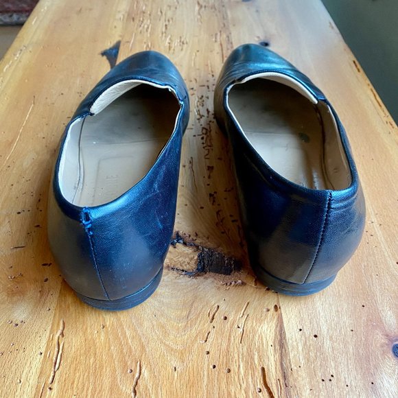 Sofie D'Hoore Made in Italy Black Flat Loafers Sz. 39.5 - vero cuoio vibram sole - Picture 3 of 5